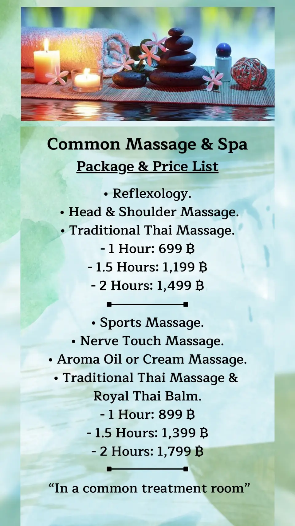 Common Massage & Spa male