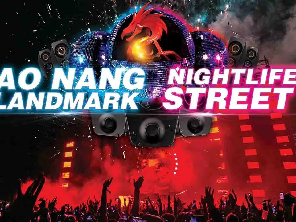 Nightlife Street by Ao Nang Landmark