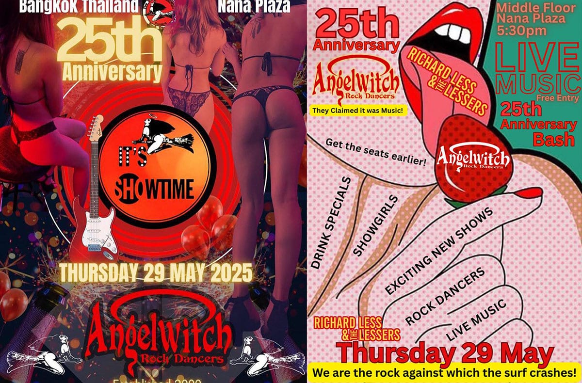 Angelwitch Rock Dancers - Walking Street