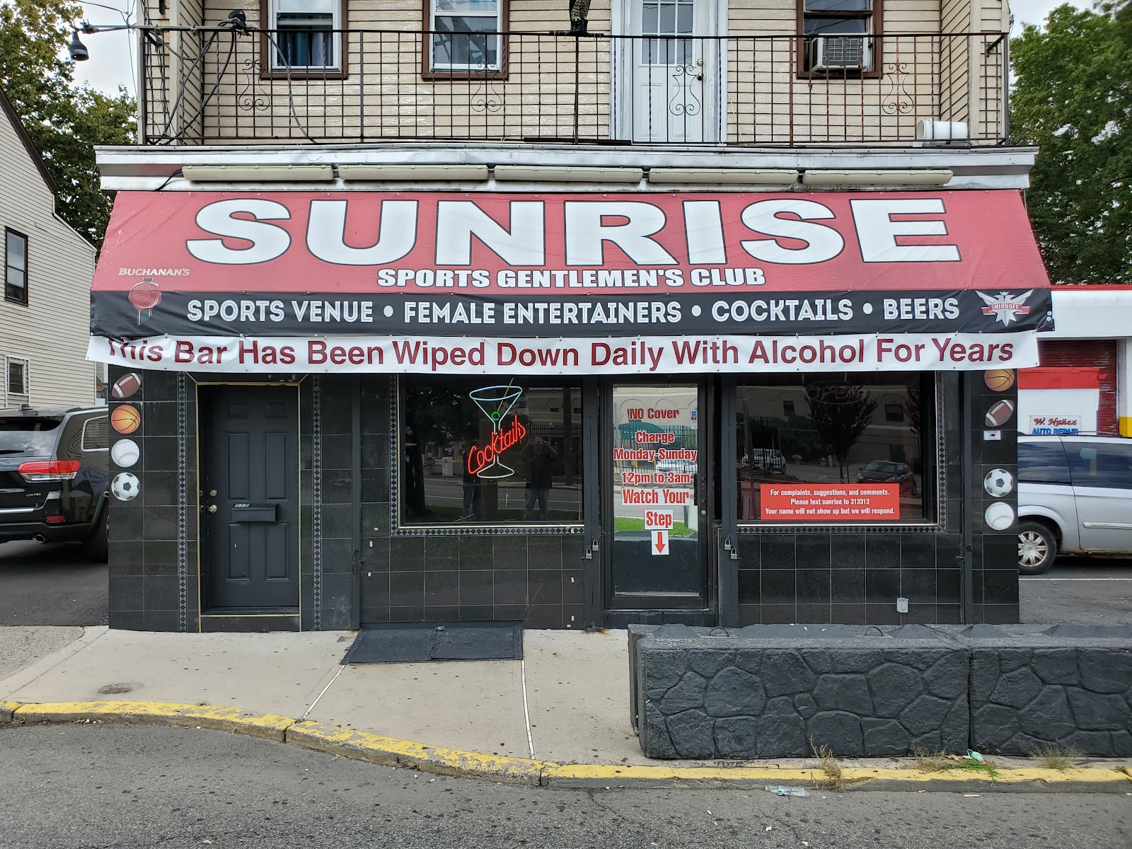 Sunrise Sports Gentlemen's Club the place for Cocktails…